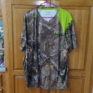 Under armor. Real tree shirt